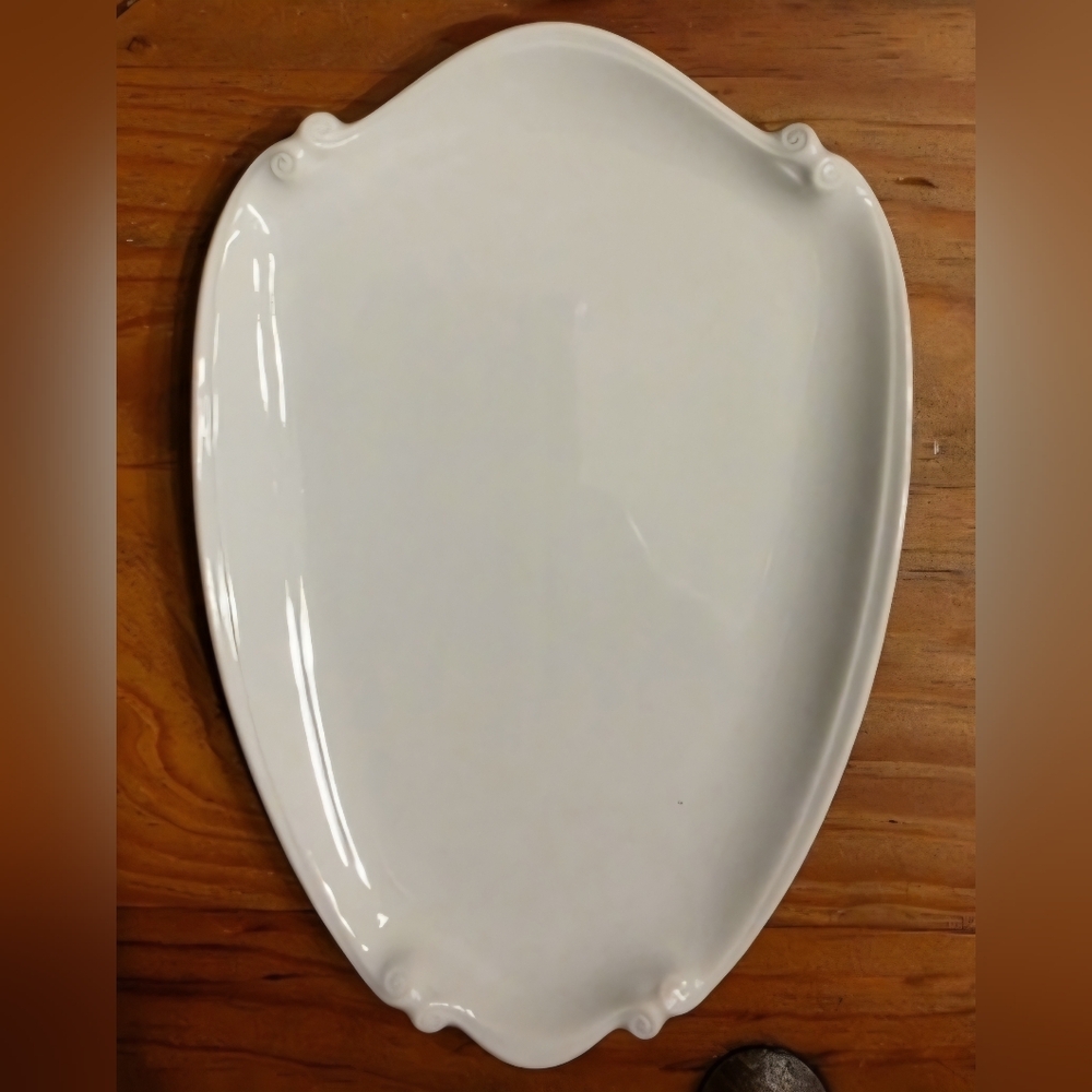 Vintage Japan Rynne's China Shield Shaped Trinket Tray Plate Hanging